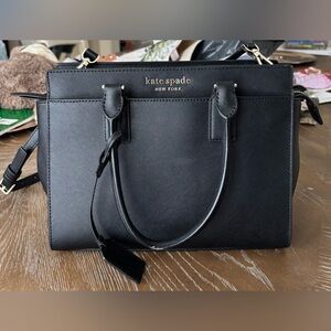 Kate Spade Medium Satchel In Cameron Black